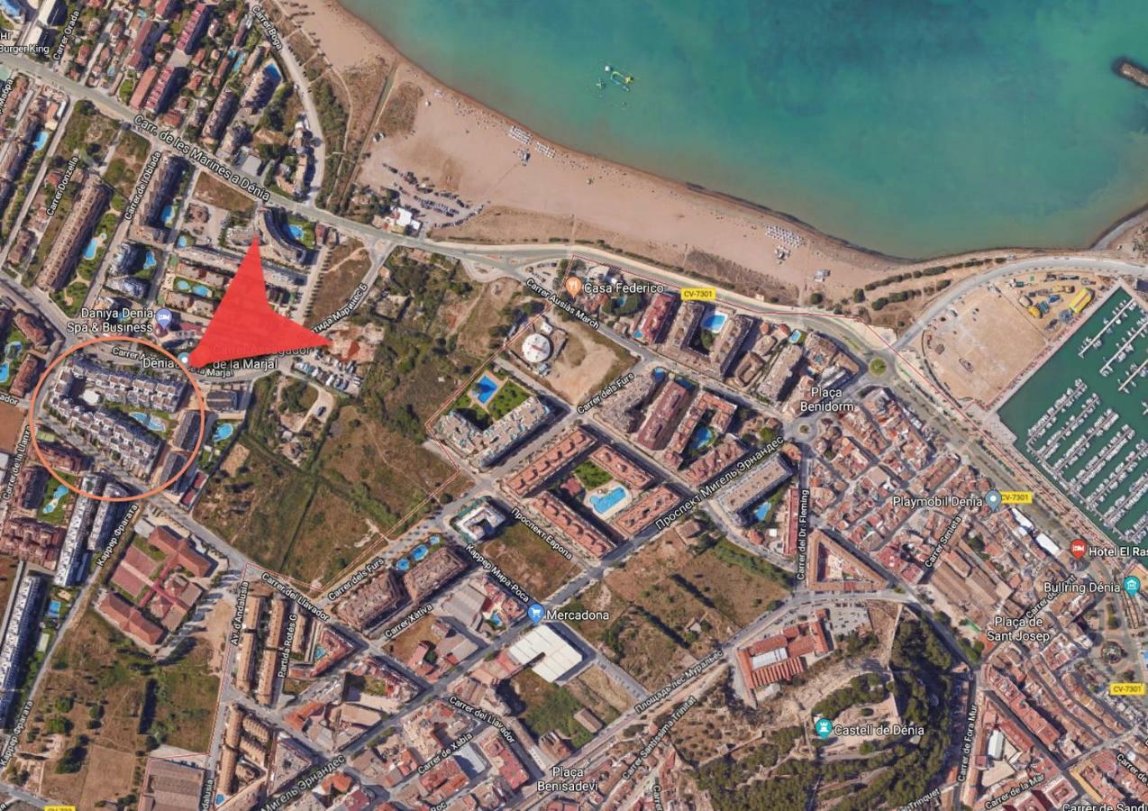 Sea View Penthouse Denia, Elegance Lejlighed Eksteriør billede